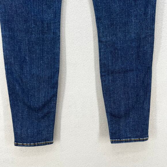 Kut from the Kloth Jeans Women's 6S Blue Toothpick Skinny Classic Minimalist - Picture 6 of 16